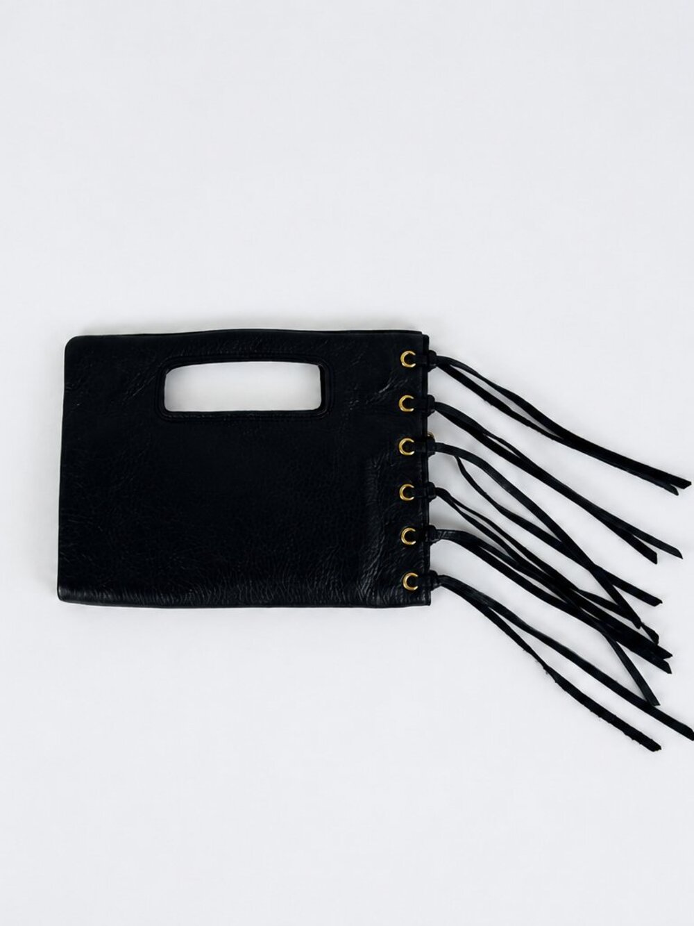 HOBO Black Leather Wallet Clutch NWT